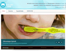 Tablet Screenshot of clinicadentalenriquenunez.com